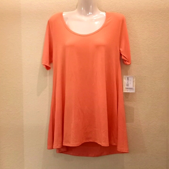 LulaRoe Peach ๐ Perfect T Top - Picture 7 of 11